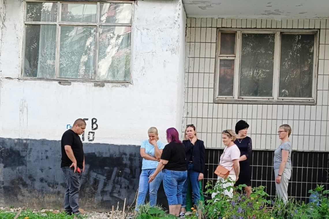 Провели обход на улице 9 Мая